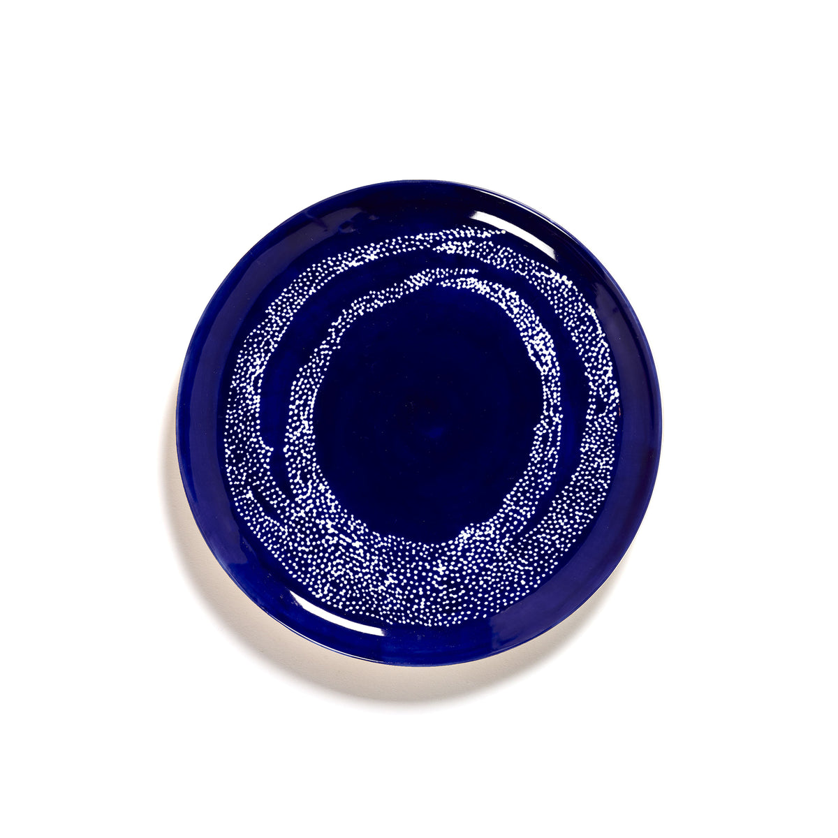 Lapis Lazuli Plate with White Dots - S