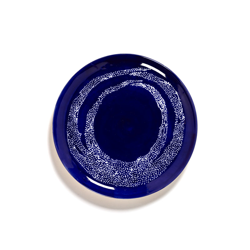 Lapis Lazuli Plate with White Dots - S
