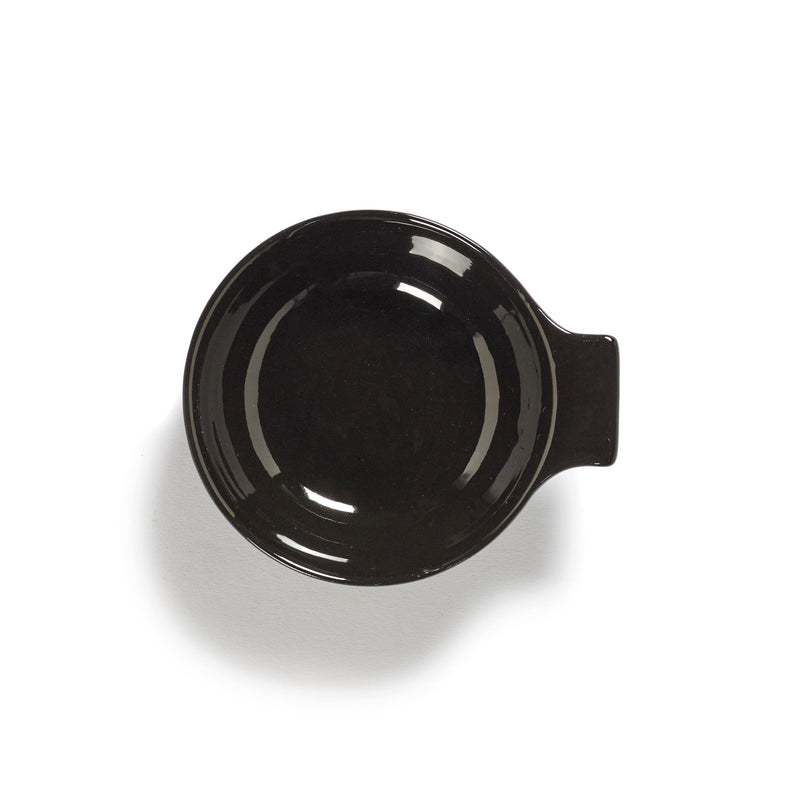 Black Tapas Plate - S