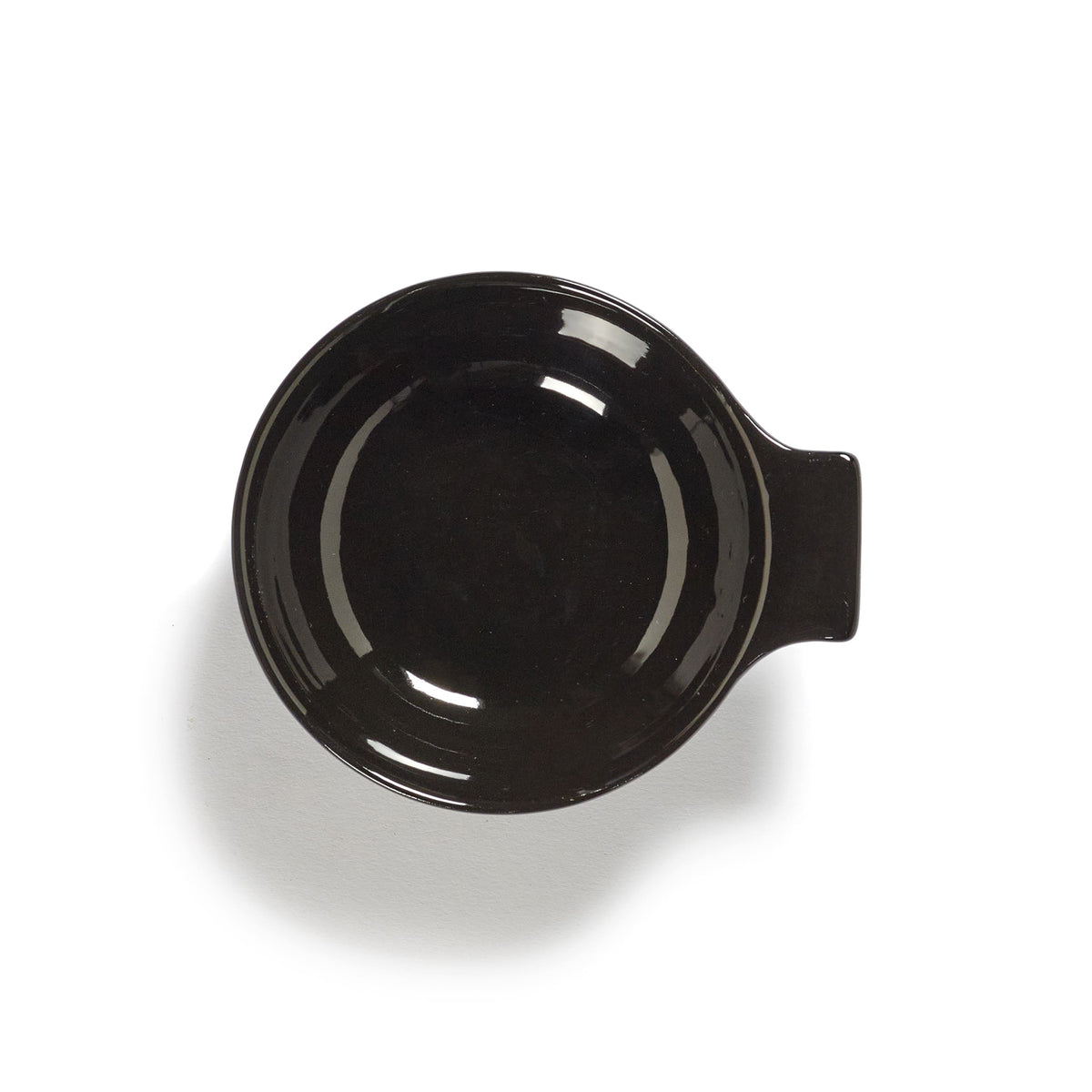 Black Tapas Plate - L