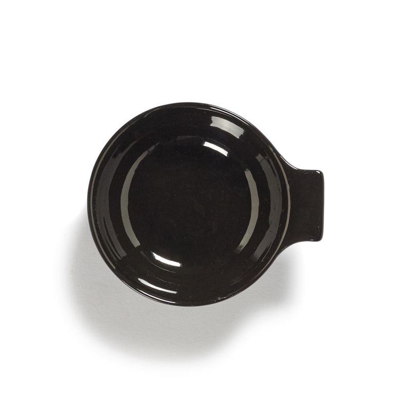 Black Tapas Plate - L