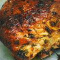Marinated turkey breast with cumin, coriander and white wine