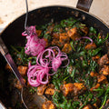 Noor’s black lime tofu