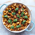 Rigatoni with fennel sausage sauce & pecorino & anchovy