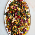 Side-of-greens with crispy garlic