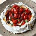 Labneh with confit tomatoes
