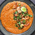 Fish and prawn pirão