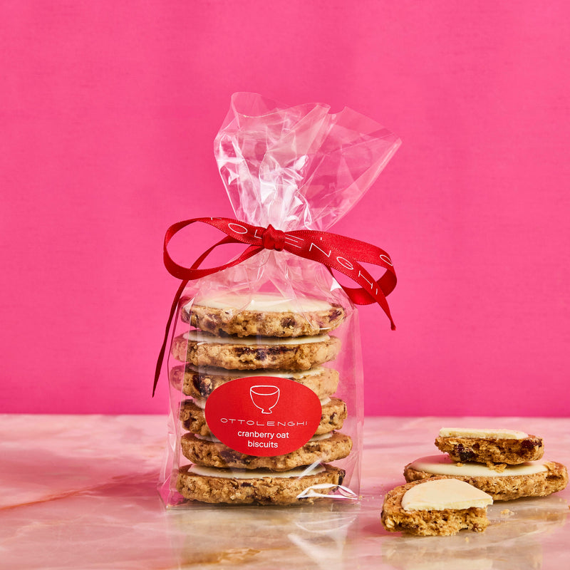 Cranberry and Oat Biscuits