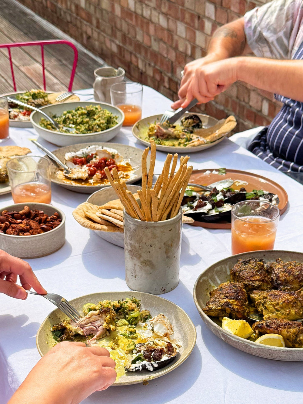 Summer feasting