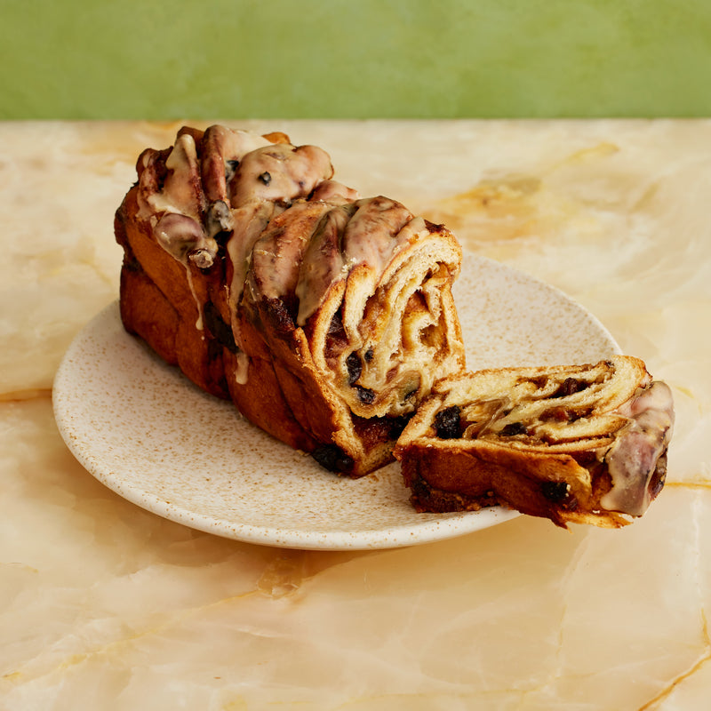 Hot Cross Bun Babka