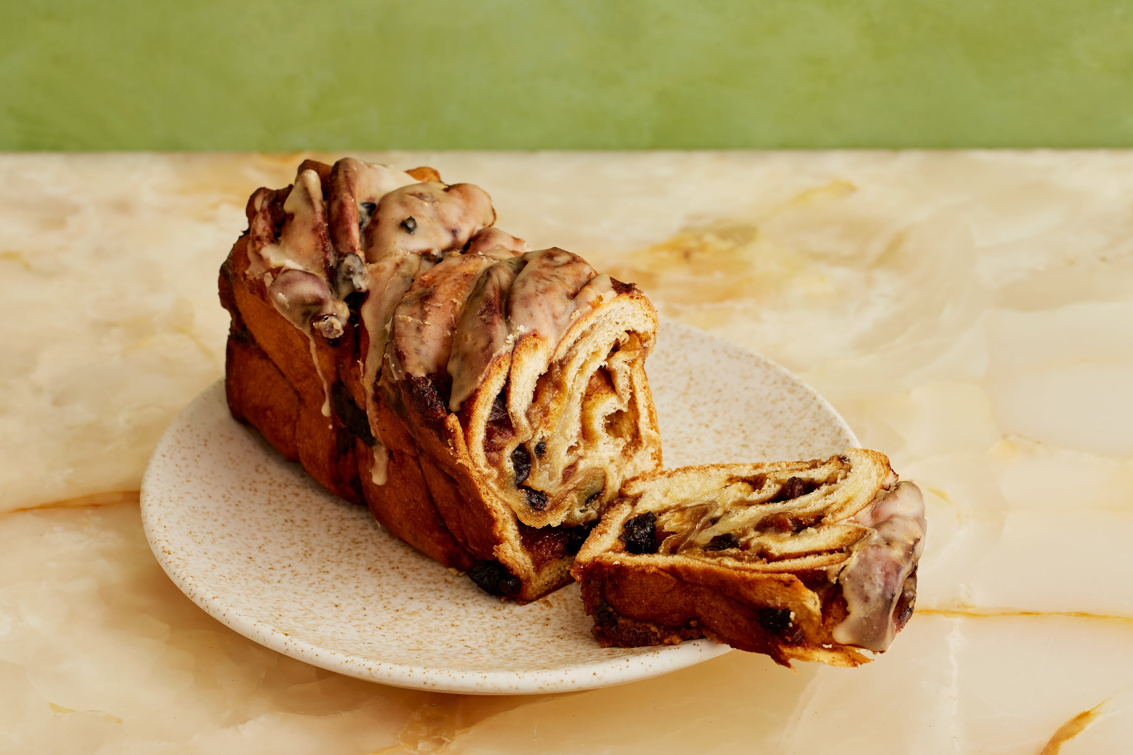 Hot Cross Bun Babka