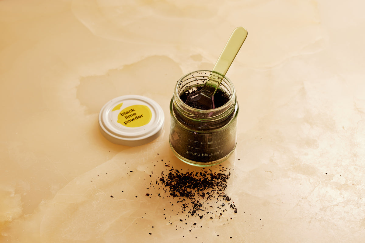 Black lime powder