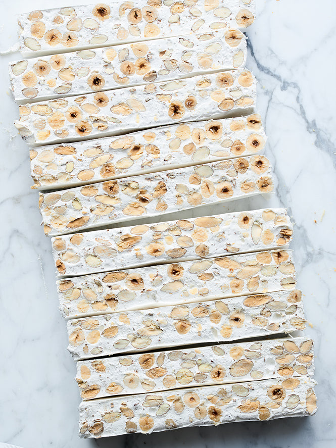 Almond and aniseed nougat