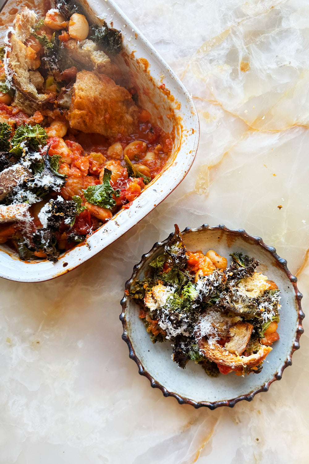 Baked ribollita