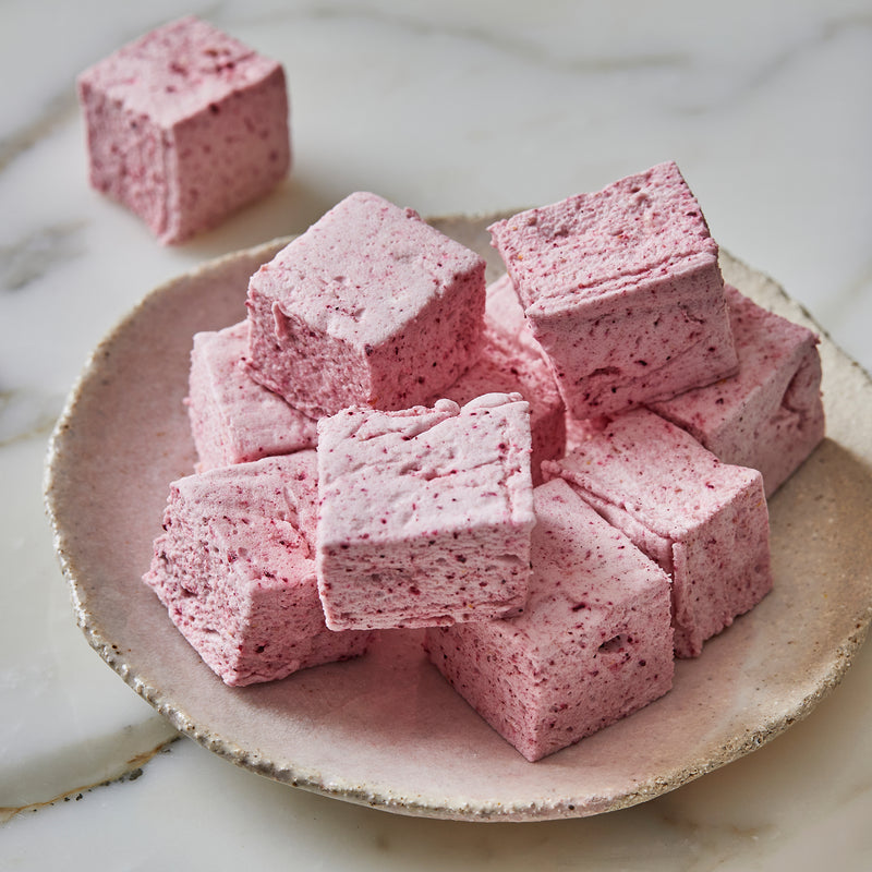 Cranberry and Hibiscus Marshmallows