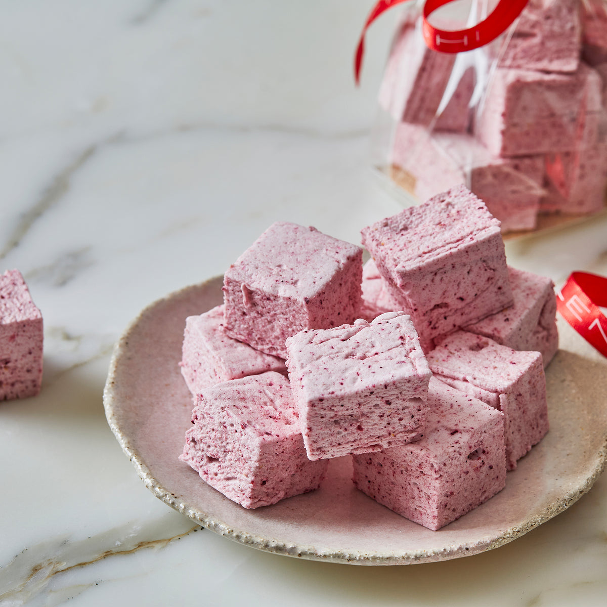 Cranberry and Hibiscus Marshmallows