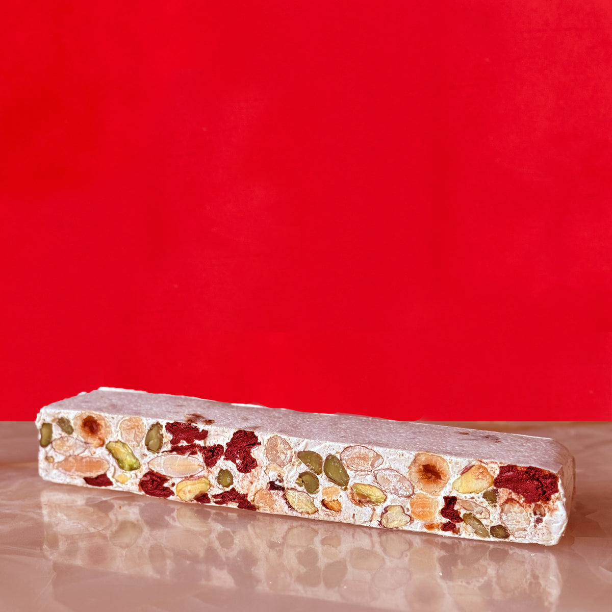 Cranberry and Pistachio Nougat