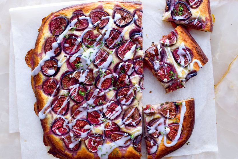 Fig and goat's cheese tart Ottolenghi recipes