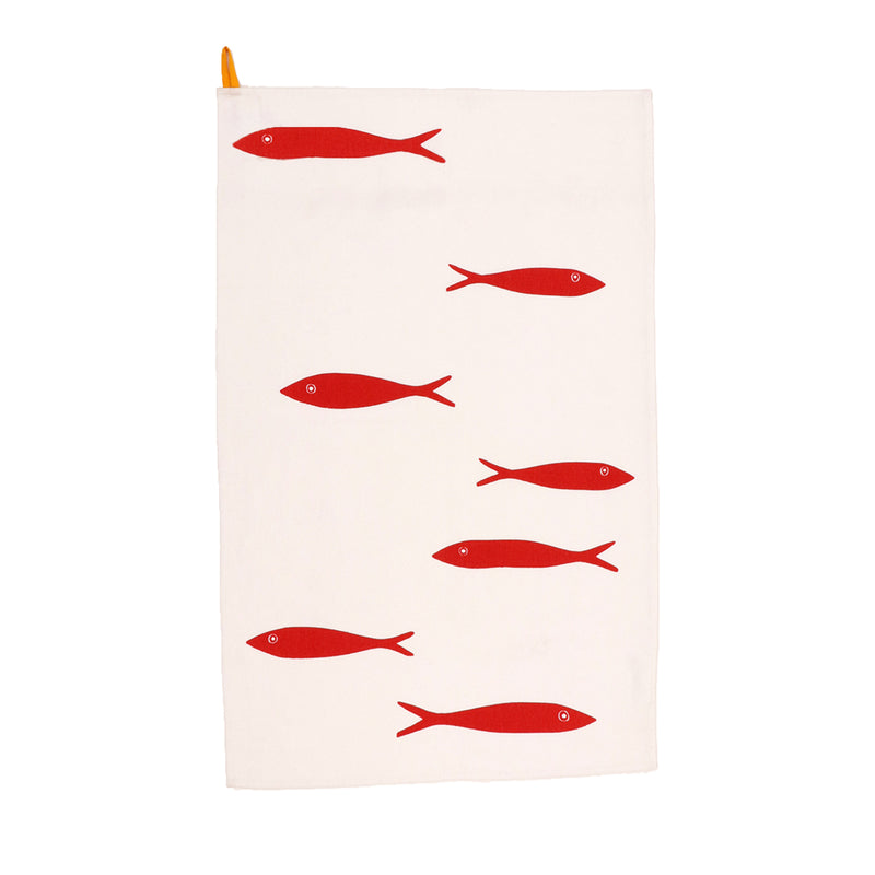 Tea Towel - Fish print