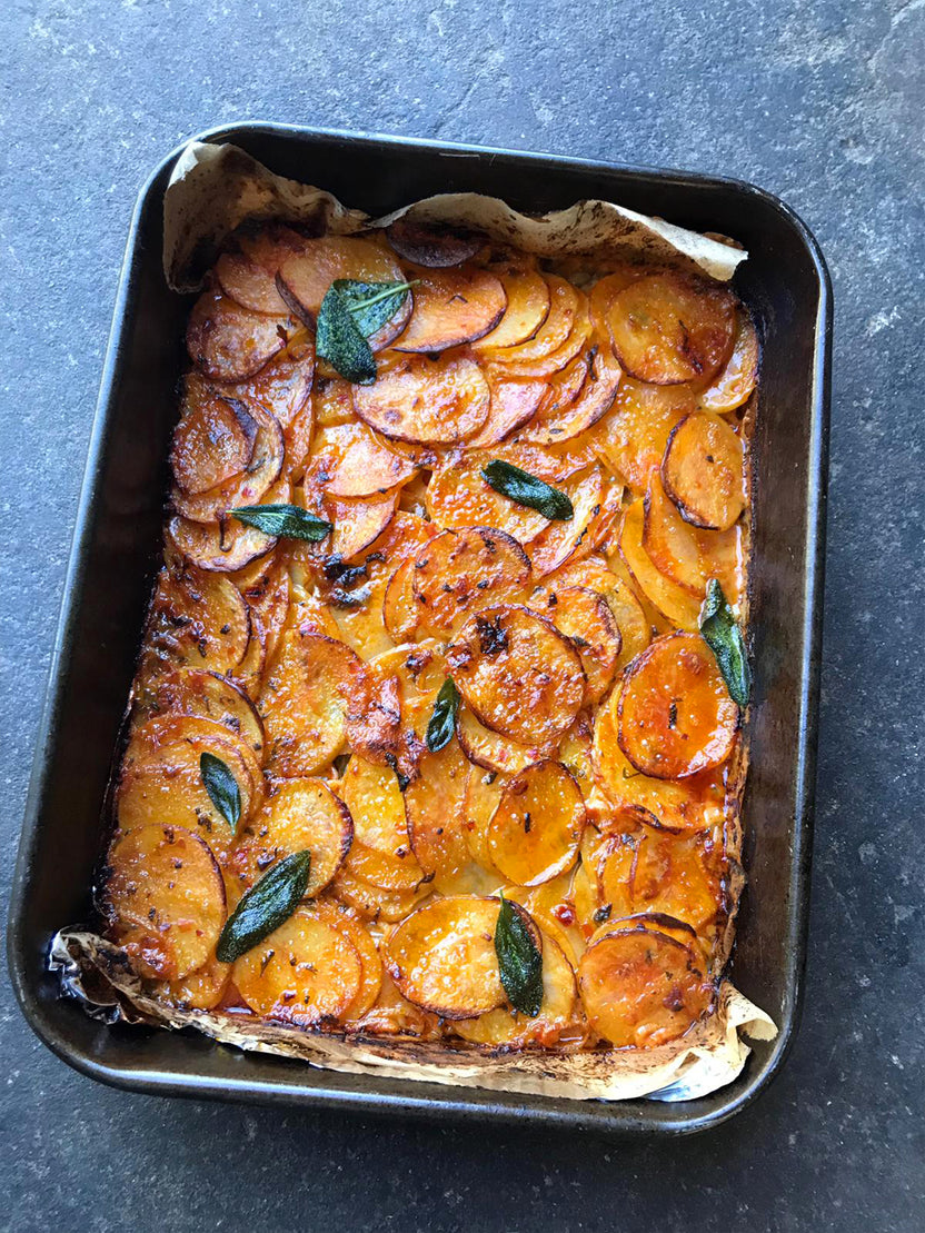 Harissa and gruyere gratin Ottolenghi Recipes