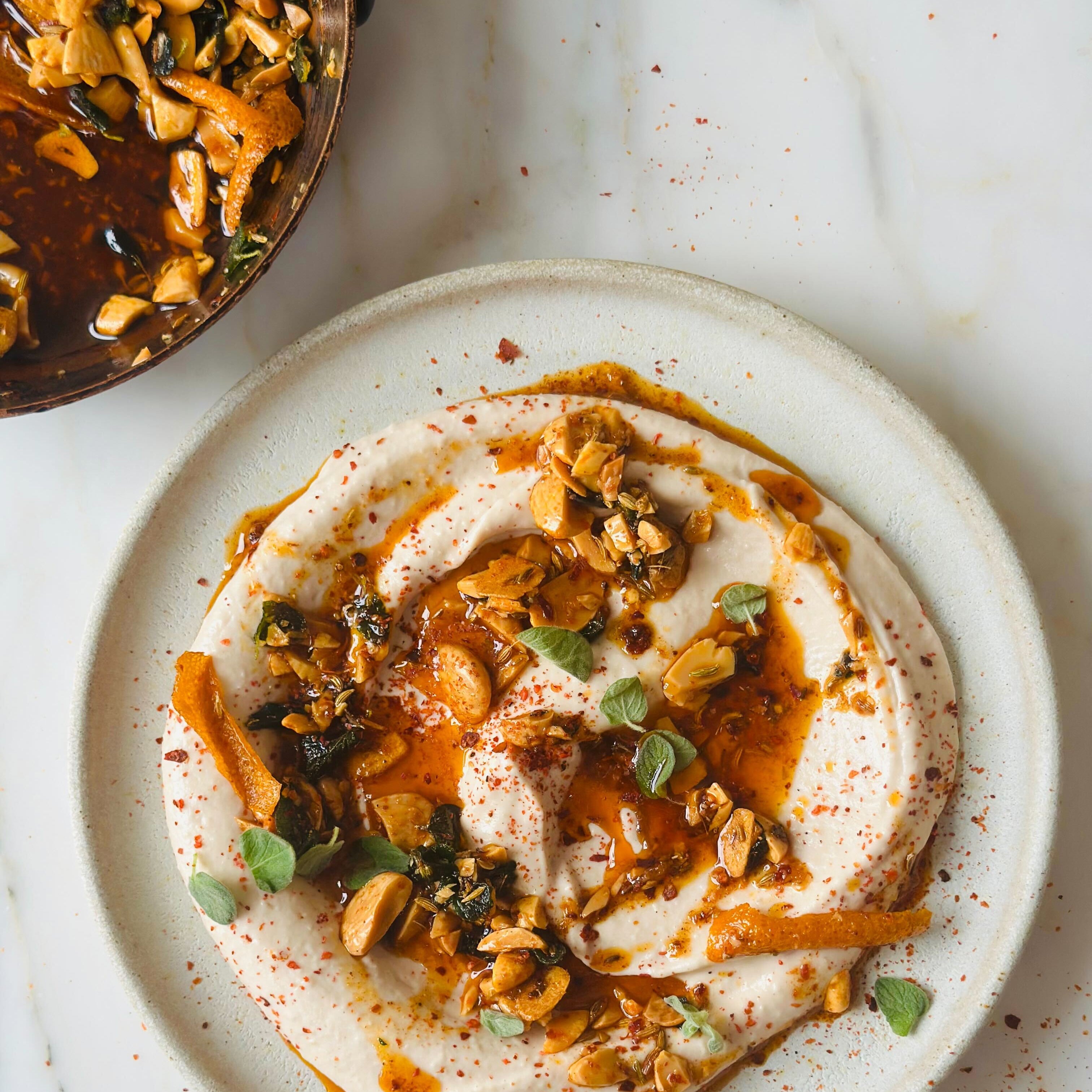 Sweet and smokey crispy almond oil