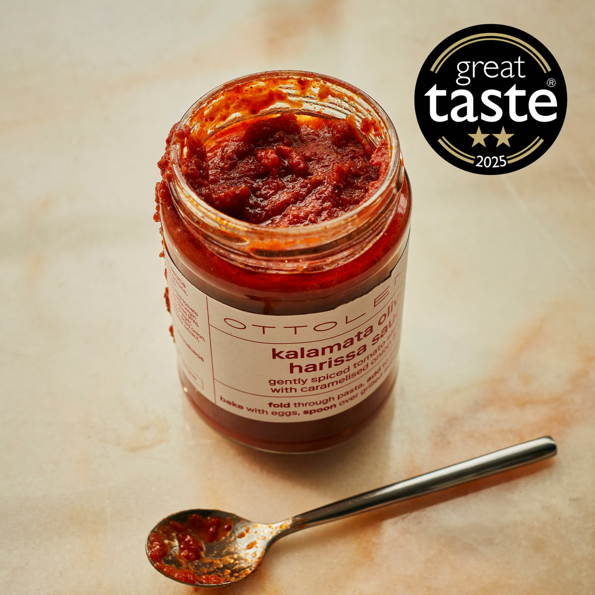 Kalamata Olive and Harissa Sauce