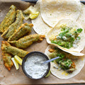 Nori “fish finger” tacos with tartar sauce