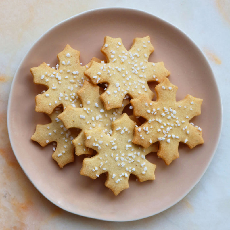 Shortbread Snowflakes