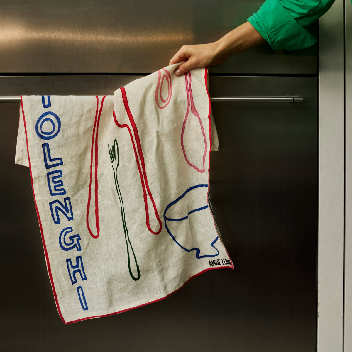 Amuse la bouche Teatowel