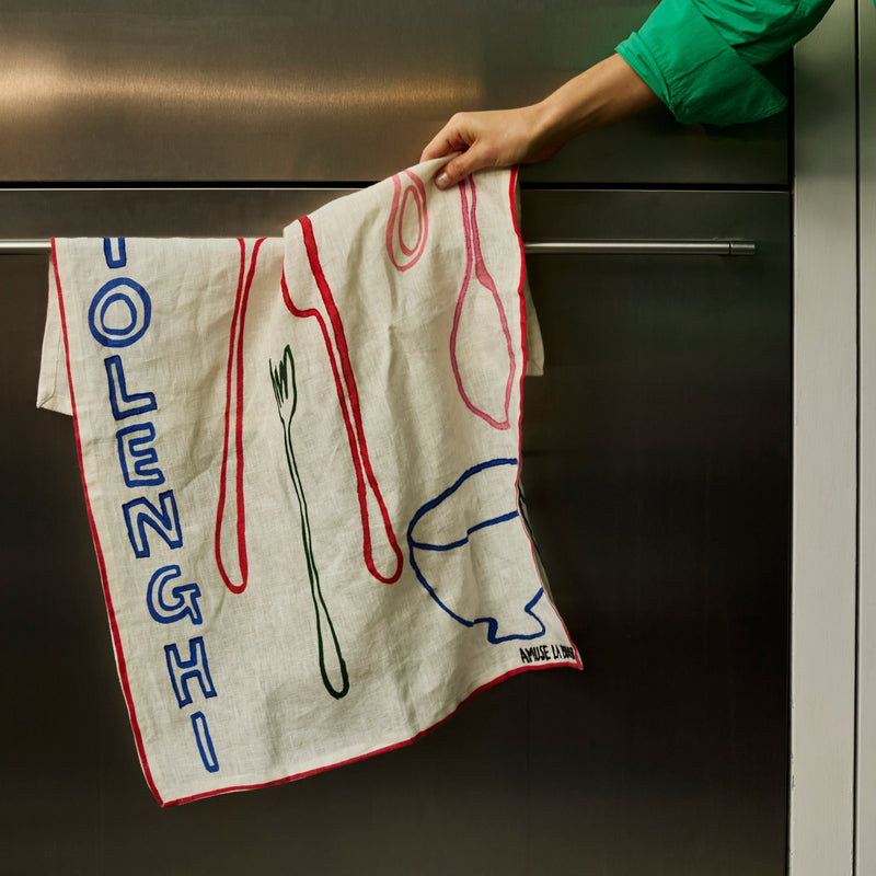 Amuse la bouche Teatowel