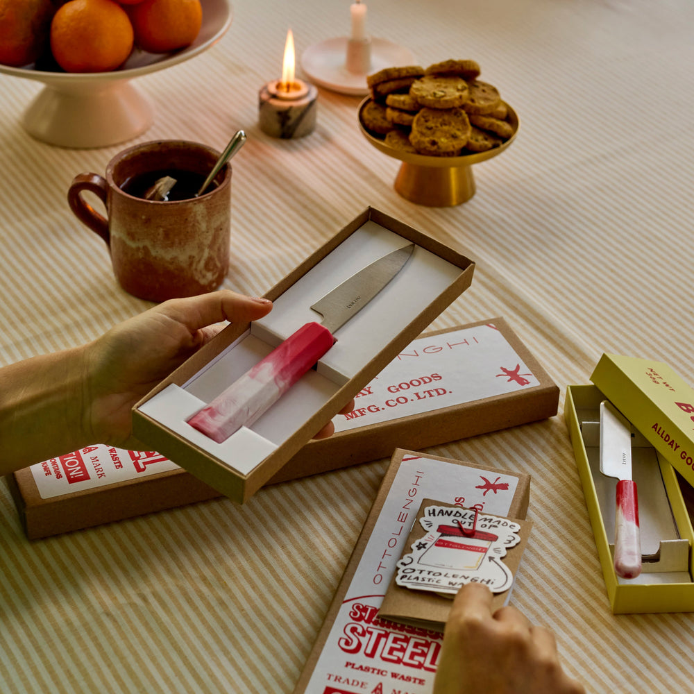 Petty Allday knife and packaging