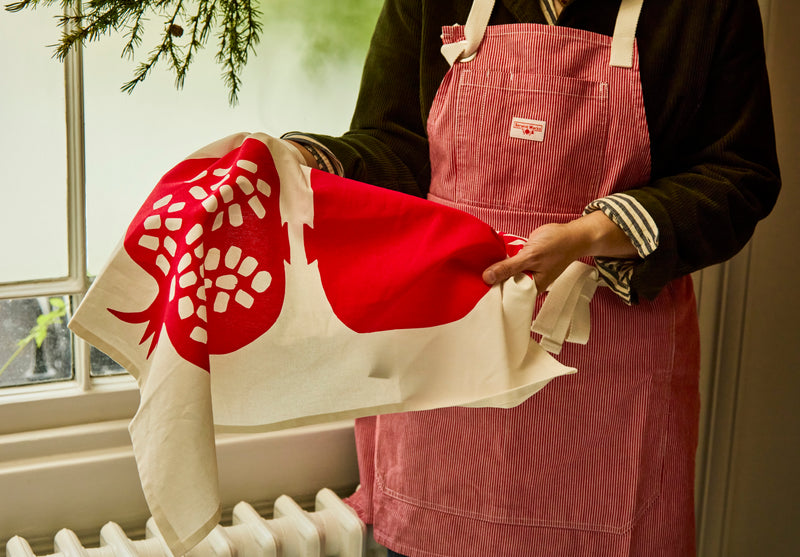 Tea Towel - Pomegranate