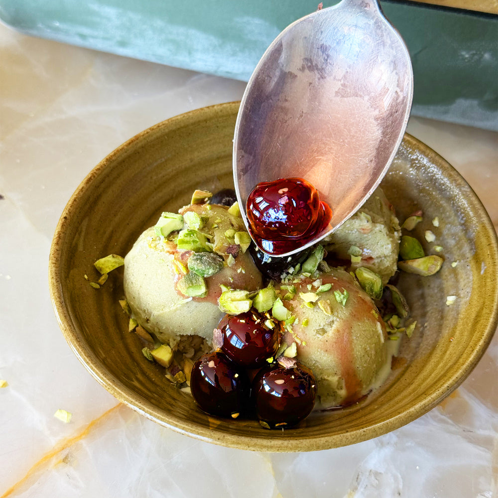 Pistachio ice cream