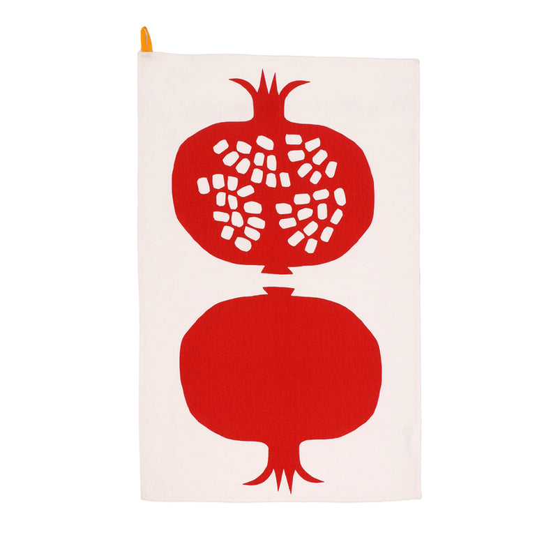 Tea Towel - Pomegranate print