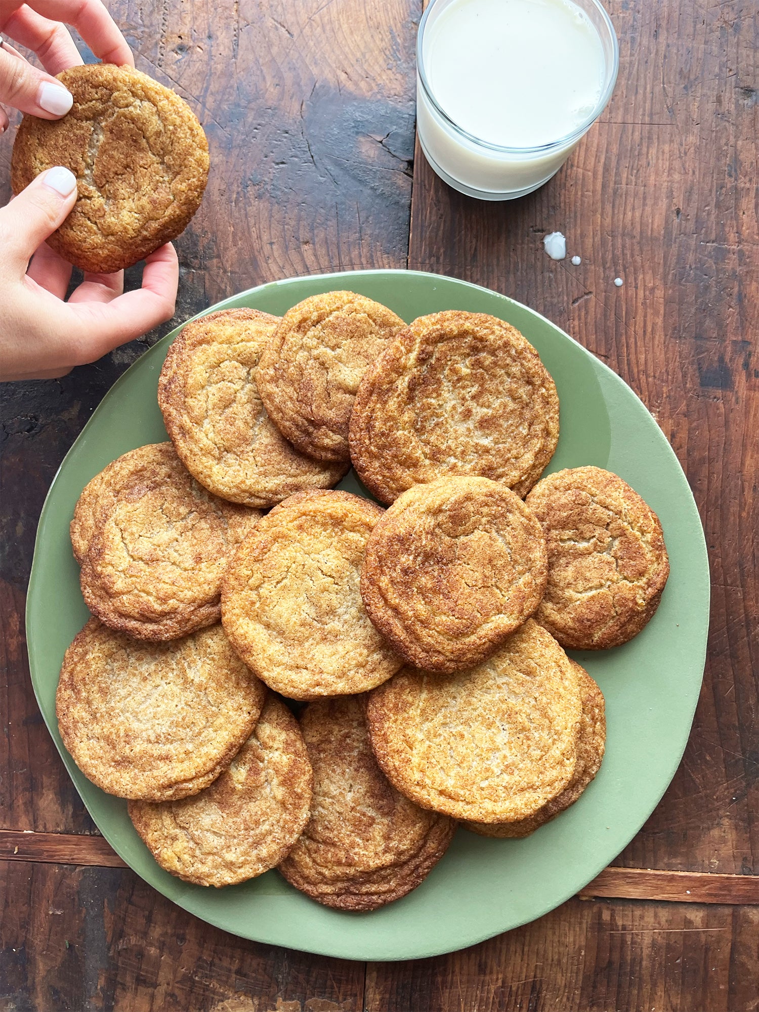 Pumpkin spice snickerdoodles