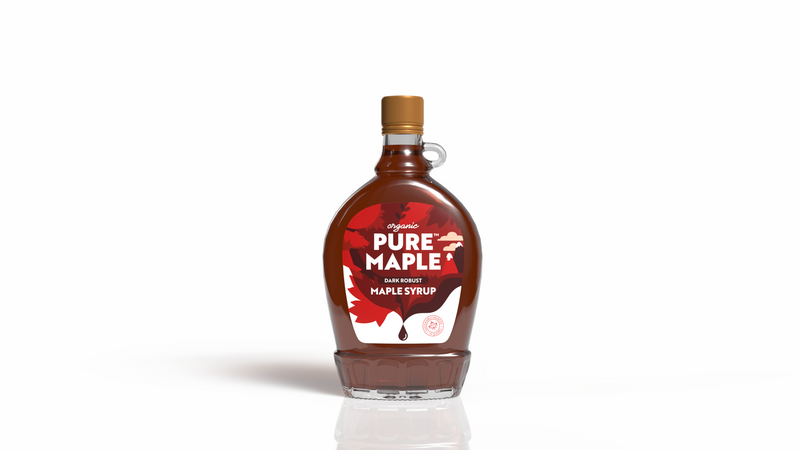Dark Robust Canadian Maple Syrup, Pure Maple
