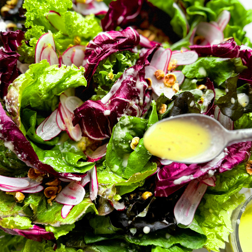 White balsamic and ginger dressing