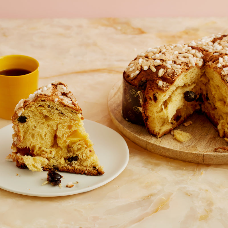 Sour Cherry & Custard Colomba