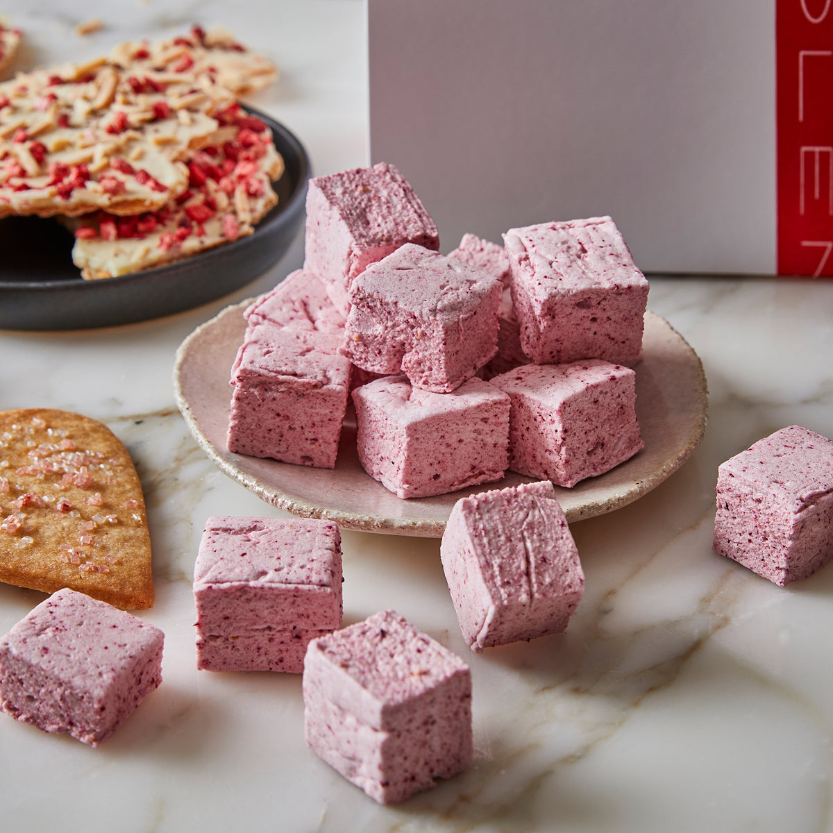 Cranberry and Hibiscus Marshmallows