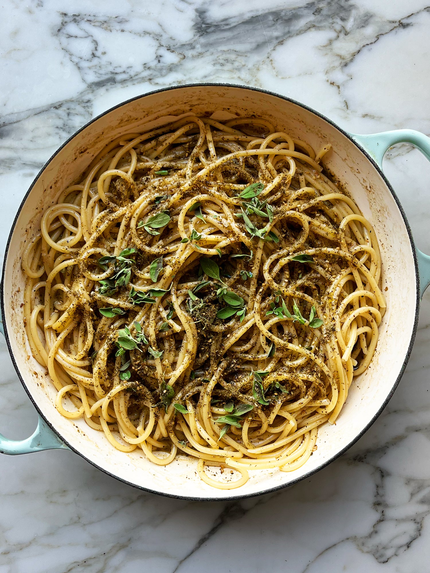 Za'atar cacio e pepe