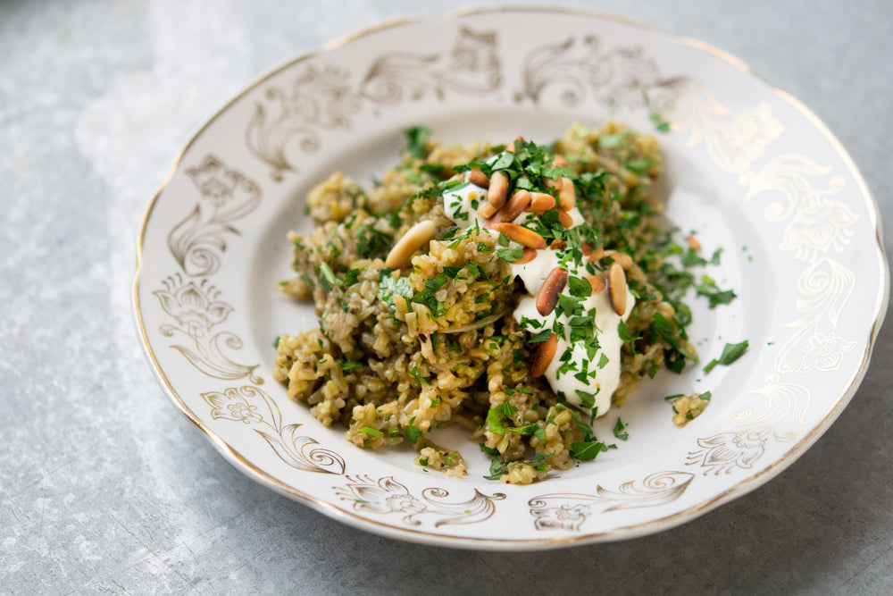 Freekeh pilaf