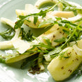 Pear and fennel salad with caraway and pecorino